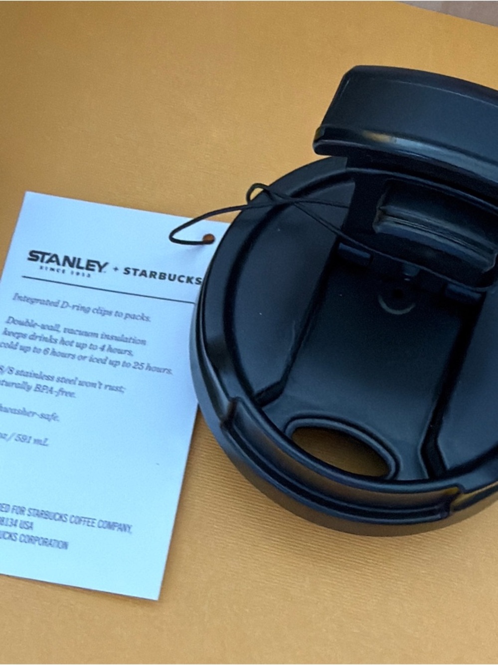 Starbucks Stanley Military Green Steel Tumbler NEW - Picture 10 of 13